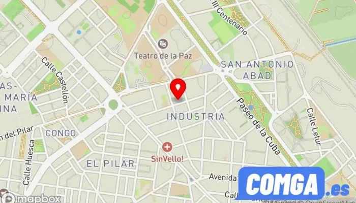 mapa de Juan Ángel Martínez, S.L. Cerrajero en Albacete