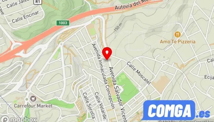 mapa de Jumaca Cerrajero Cerrajero en Arroyo de La Miel