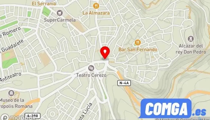 mapa de KARMOCERRAJERO Cerrajero en Carmona