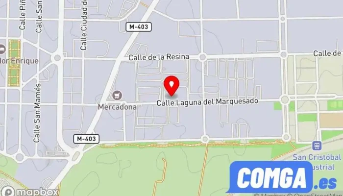 mapa de Key-Code Cerrajero en Madrid