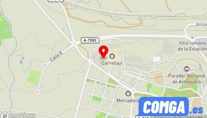 mapa de KEY ELECTROREPRO Cerrajero en Antequera