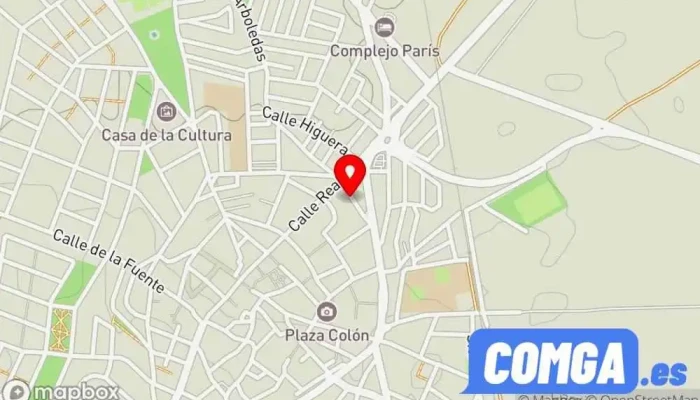 mapa de La Forja Cerrajero en Illescas