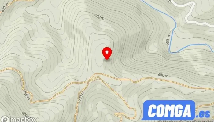 mapa de Ladrillar  en Cáceres