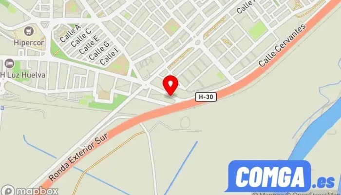 mapa de Liañez Muñoz E Hijos S L Cerrajero en Huelva