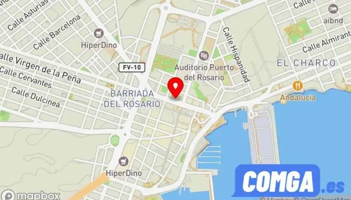 mapa de Llave Maestra Soluciones Cerrajero, Tienda de cajas fuertes en Puerto del Rosario