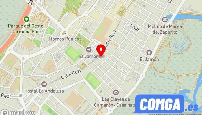 mapa de llavemania Cerrajero en San Fernando