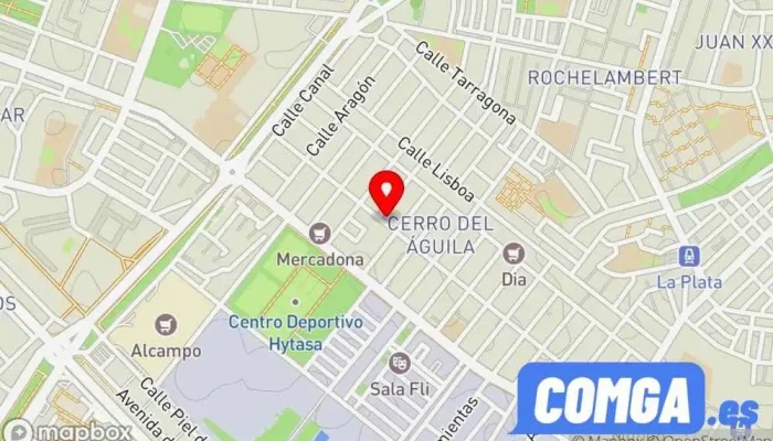 mapa de Llaves Santiago S L Cerrajero en Sevilla