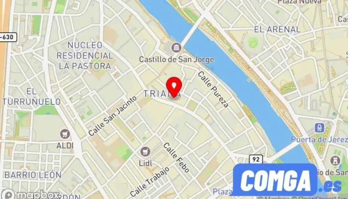 mapa de Llaves y Mandos Sevilla Servicio de duplicación de llaves en Sevilla