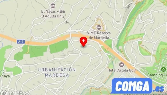 mapa de Locksmith Express | Cerrajero Costa del Sol Cerrajero, Instalación de persianas, Servicio de duplicación de llaves en Marbella