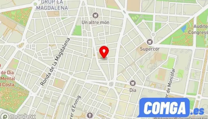 mapa de Luis Antonio Cortés Valls Cerrajero en Castellón de la Plana