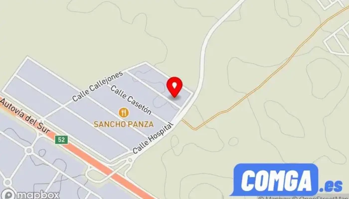 mapa de M & A Cerrajeria - Montajes Cerrajero en Ontígola