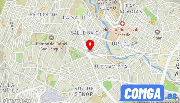 mapa de Manos a la Obra, Cerrajeria en Tenerife Cerrajero en Santa Cruz de Tenerife