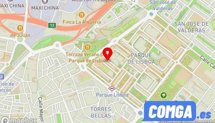 mapa de Marcos Cerrajeros Alcorcón Cerrajero en Alcorcón