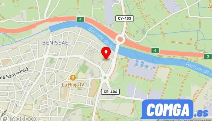 mapa de Marti Puchalt S.L. Cerrajeria Cerrajero en Torrent