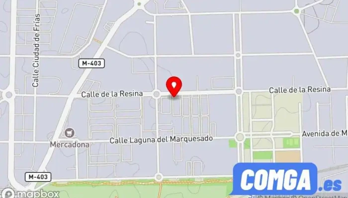 mapa de Martykey Cerrajería Del Automóvil Cerrajero en Madrid
