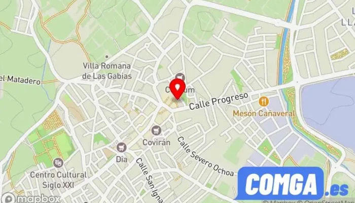 mapa de Mc Servicios Profesionales Cerrajeros Las Gabias Cerrajero, Instalación de persianas, Fontanero, Servicio de seguridad en Las Gabias