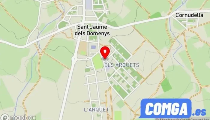 mapa de MCG Solucions Cerrajero en Sant Jaume dels Domenys