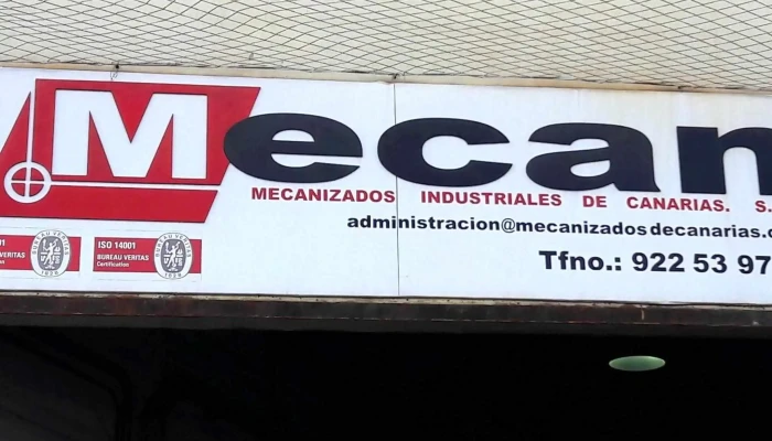 Mecan Taller De Torno Cnc Corte Por Agua Soldadura Cerrajería Arafo - Arafo