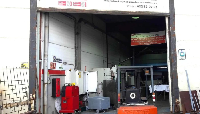 Mecan Taller De Torno Cnc Corte Por Agua Soldadura Cerrajería Como Llegar - Arafo