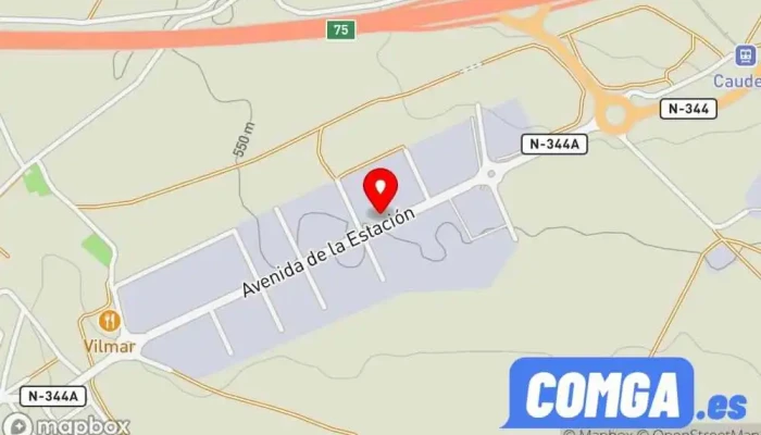 mapa de Mecanizados Caudete S.L Cerrajero, Empresa de hierros y aceros en Albacete