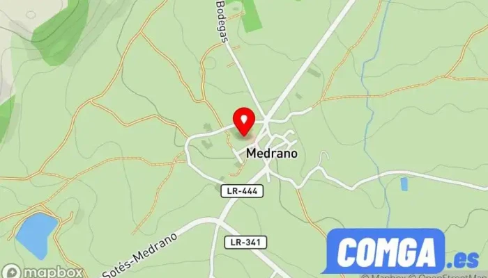 mapa de Medrano  en Medrano