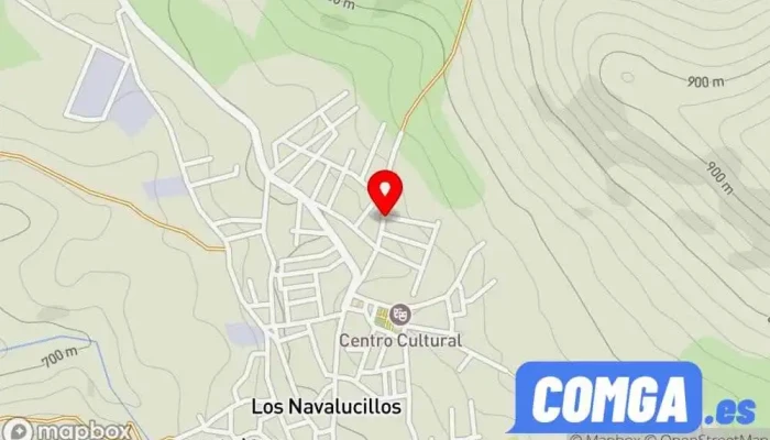 mapa de Mejías Gómez J C Cerrajero en Los Navalucillos
