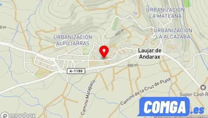 mapa de Metal Alpujarra S.C.A. Cerrajero en Laujar de Andarax