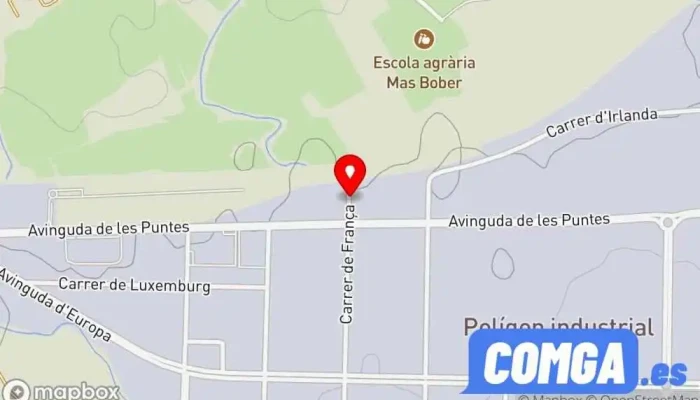 mapa de Metalbasic Cerrajería y Automatismos S.L. Fábrica de puertas, Proveedor de puertas para garaje, Cerrajero, Taller de metalurgia, Taller de instalación de puertas y ventanas, Contratista de barandillas, Soldador en Poligono Industrial de Constantí