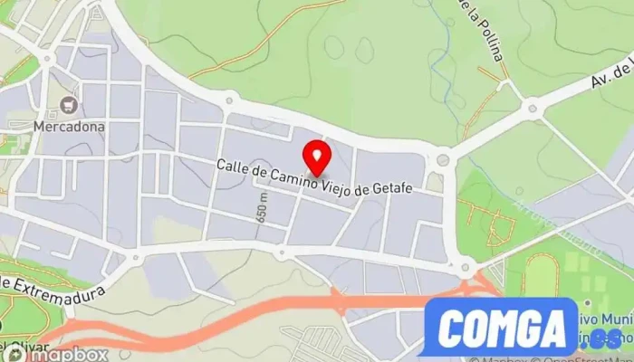 mapa de Metalmar Cerrajero en Fuenlabrada