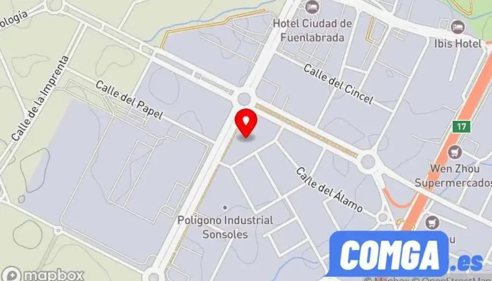 mapa de Metalmatic S.l. Cerrajero en Fuenlabrada