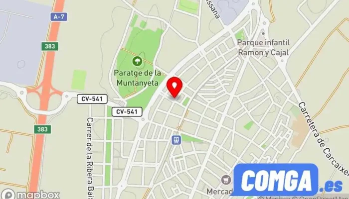 mapa de Metalplax S L Cerrajero en Alberic
