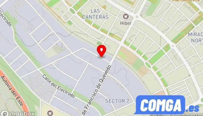 mapa de Metalúrgicas Ada Cerrajero en Rivas-Vaciamadrid