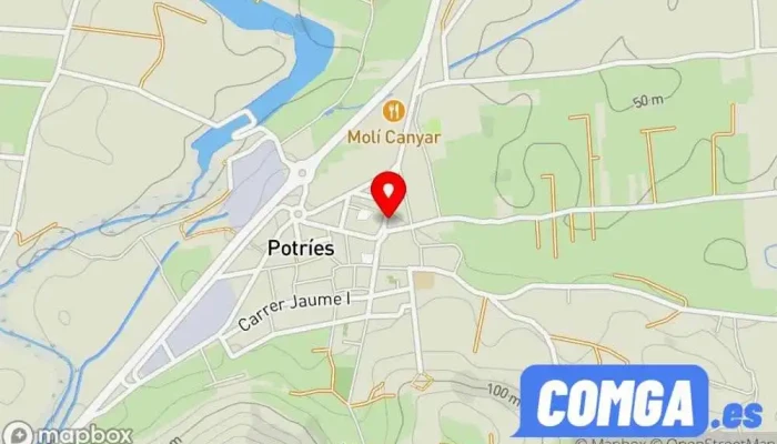 mapa de Miguel Angel García Morant Cerrajero en Potríes