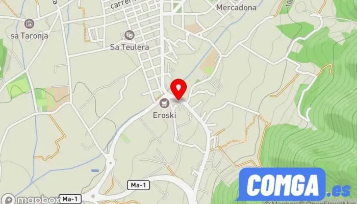 mapa de Mister Rápido. mas de 25 años de experiencia Cerrajero en Andratx