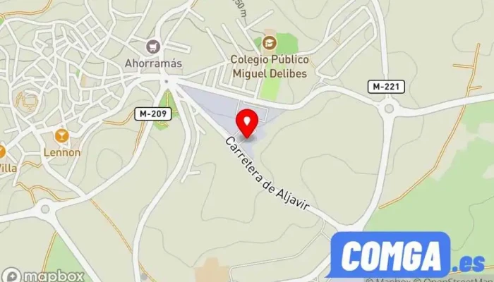 mapa de Montajes Soriano Cerrajero en Campo Real