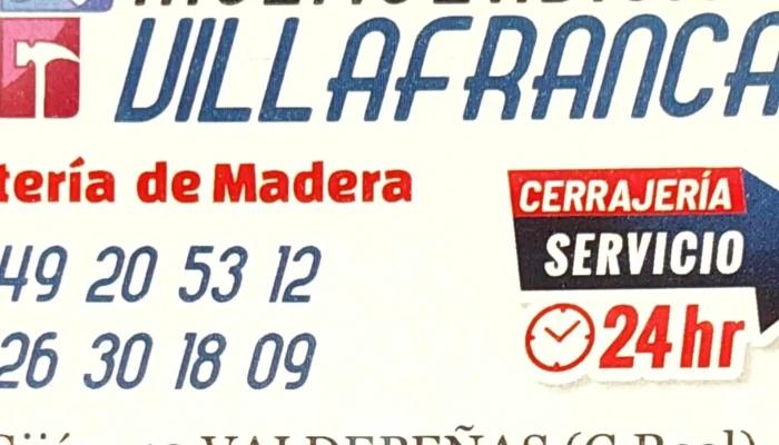 Multiservicios Villafranca S C Cerca De Mi - Valdepeñas