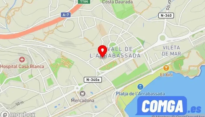mapa de Mundirejas · Rejas de Ballesta·Tarragona Cerrajero en Tarragona