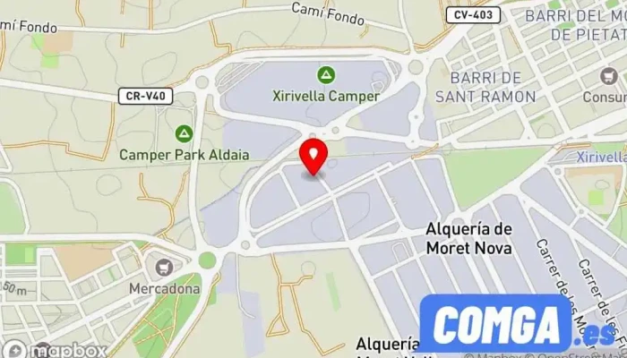 mapa de MVM Cerraduras Cerrajero en Xirivella