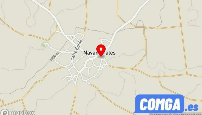 mapa de Navamorales  en Navamorales