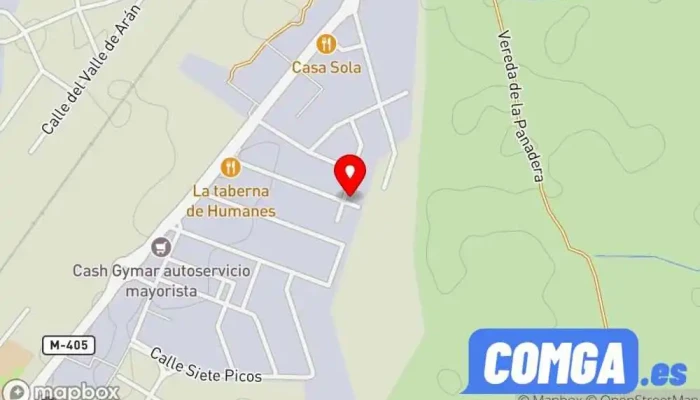 mapa de Nicolás Aguado García SL Cerrajero en Humanes de Madrid