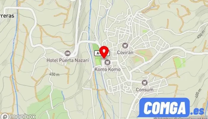 mapa de OpenLock24 Cerrajero en Órgiva