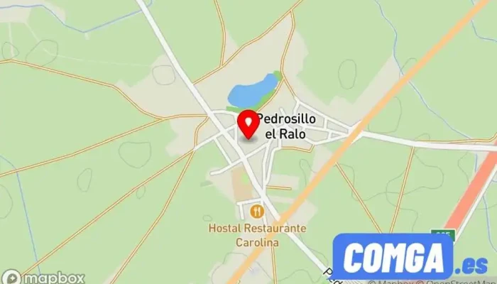 mapa de Pedrosillo el Ralo  en Pedrosillo el Ralo