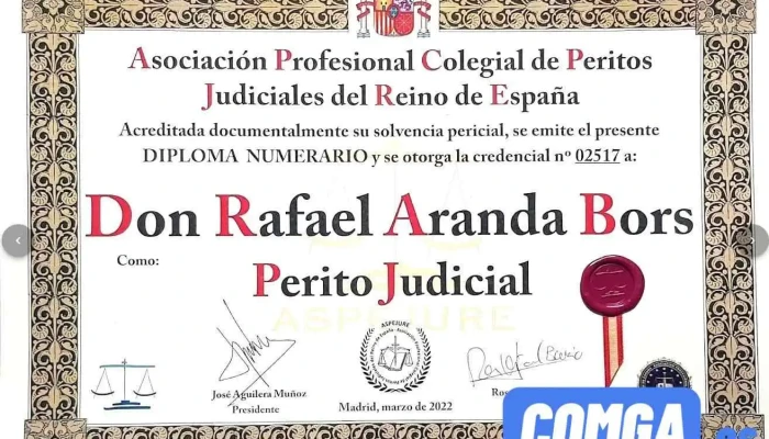 Rafael Aranda Bors Perito Judicial Cerrajero - San Pedro Alcántara