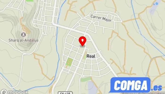 mapa de Real  en Real