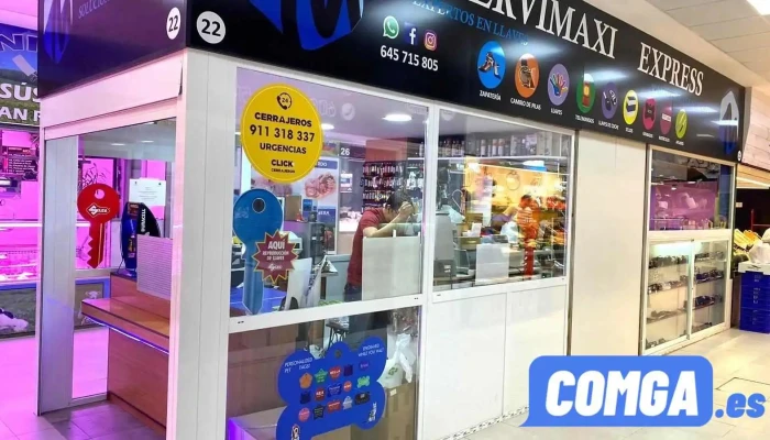 Reparación de Calzado y Cerrajería Mercado Tetuán Servimaxi Express - Madrid