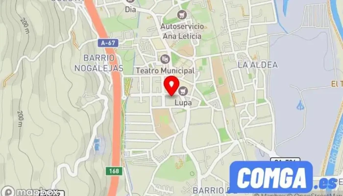 mapa de Reparaciones rapidas Alberto  en Los Corrales de Buelna