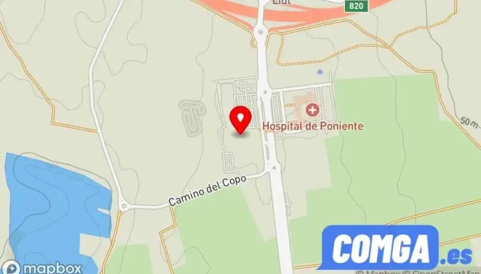 mapa de Reparación de calzado y duplicado de llaves Almería - Don Rapid Servicio de duplicación de llaves, Zapatero en Almería