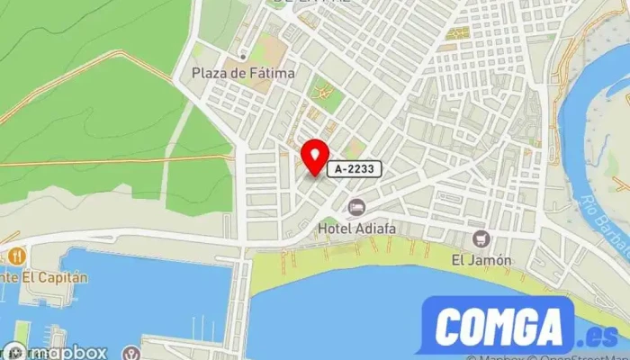 mapa de Reparcion De Calzado Duke Copias De Llaves Cerrajero en Barbate