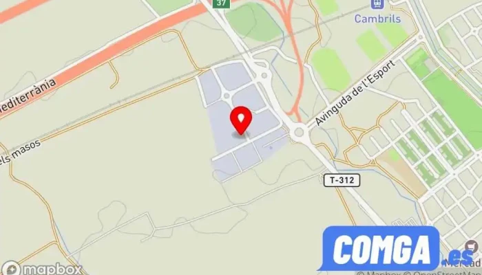 mapa de Rometal CB Cerrajero en Belianes