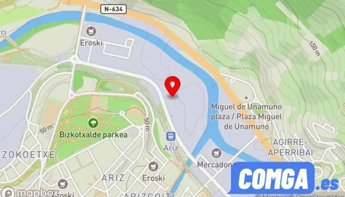 mapa de SAG Seguridad S.L.U. Fábrica, Cerrajero en Basauri